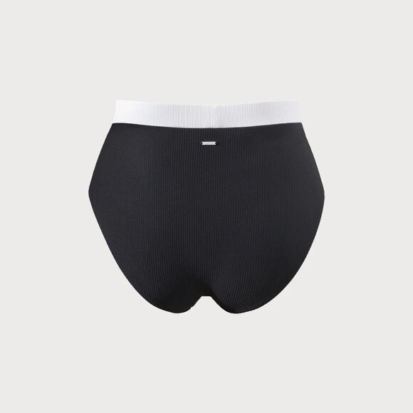 Berlook Black Contrast Trim Plus Size Bikini Set | Size 18 | 2X | NWT - Picture 2 of 6